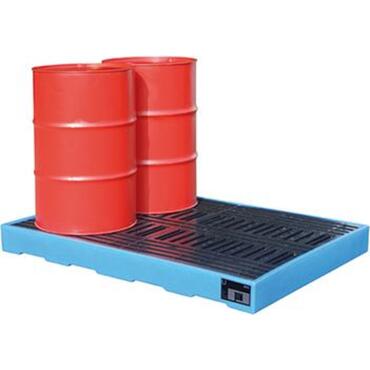 Ground collection vessel, 1660x1260x150 mm, collection volume 300 litres